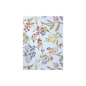 Nina Campbell Wallpaper NCW4182-03 One Roll 20.5" x 11yds Blue PInk Floral